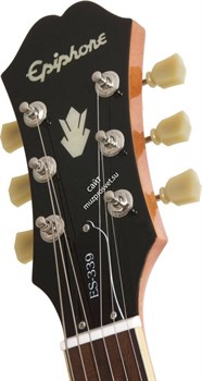 EPIPHONE ES-339 NATURAL полуакустическая электрогитара, цвет натуральный - фото 42370