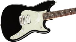 FENDER DUO SONIC HS PF BK электрогитара DUO SONIC HS, цвет блэк, накладка грифа Пао Ферро - фото 42438