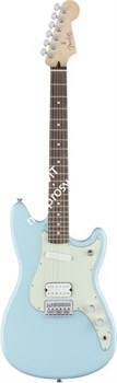 FENDER DUO SONIC HS PF DNB электрогитара DUO SONIC HS, цвет дафне блу, накладка грифа Пао Ферро - фото 42442