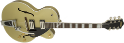 Gretsch G2420T Streamliner Hollow Body with Bigsby, Broad'Tron Pickups, Golddust Электрогитара полуакустическая, цвет золотистый - фото 42599