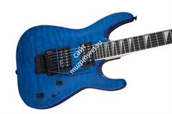 JACKSON JS Series Dinky™ Arch Top JS32Q, Rosewood Fingerboard, Transparent Blue Электрогитара, серия JS - Dinky™ - фото 42701