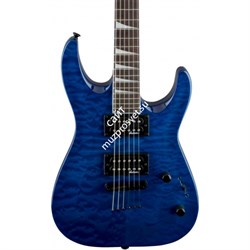 JACKSON JS32TQ Dinky электрогитара, цвет Transparent Blue - фото 42742
