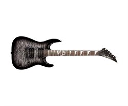 JACKSON JS32TQ Dinky электрогитара, цвет черный прозрачный - фото 42744