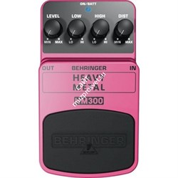 BEHRINGER HM300 педаль эффектов 'хэви метал'-дисторшн - фото 43173