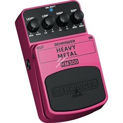 BEHRINGER HM300 педаль эффектов 'хэви метал'-дисторшн - фото 43174