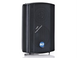 RCF DM 41-B (13000387) Корпусной двухполосный  громкоговоритель, черный, 15 Вт, 8 Ом, IP 55 - фото 43226