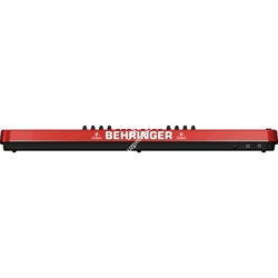 BEHRINGER UMX610 полноразмерная USB / MIDI клавиатура, 61 динамическая клавиша, 8 регуляторов, 10 переключателей - фото 43865