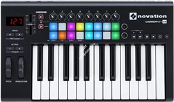 NOVATION Launchkey 25 MK2 миди-клавиатура с полноцвенными пэдами - фото 43880