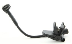 AKG C519M микрофон для духовых инструментов на 'прищепке', с адаптером фант. питания в разъёме XLR, не работает с радиосистемами - фото 44246