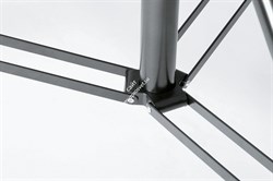 K&M 21460-009-55 стойка для акустической системы, диаметр 35мм, высота от 1375 до 2185 мм, алюминий, черная - фото 44546