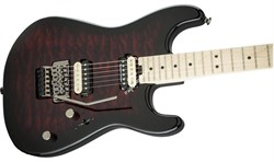 Charvel Pro-Mod San Dimas Style 1 HH FR, Maple Fingerboard, Black Burst Электрогитара Charvel Pro Mod, серия San Dimas, черная - фото 44656