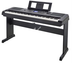 YAMAHA DGX-660B синтезатор с автоаккомп.88кл GHS/192 гол.полиф/554 тембра/205 стиля/стойка+педаль/USB Flash/WIFI - фото 45009