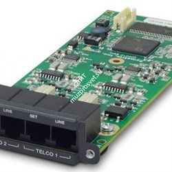Symetrix 2 Line VoIP Interface Card  Плата двухканального VoIP интерфейса - фото 45274