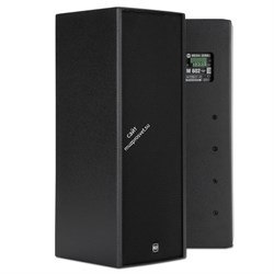 RCF M602 (13041012) Двухполосная АС, частотный диапазон 80 Гц -20 кгц, номинальная мощность: 120 Вт AES/ 8 Ом,  давление 122 дБ макс, 2 х 7" НЧ динамика +1" неодимовый ВЧ драйвер с рупором 90° х 90°, частота раздела кроссовера 2000 Гц, разъем 4-pin EUROBL - фото 45394