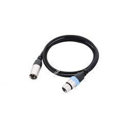 Cordial CCM 1 FM кабель микрофонный XLR female—XLR male, 1.0м, черный - фото 45537