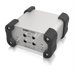 KLARK TEKNIK DI 20P дибокс пассивный, двухканальный, входы небалансные Jack, сквозные выходы Jack, трансформаторные выходы XLR - фото 45728