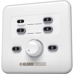 KLARK TEKNIK CP8000EU регулятор громкости и переключатель источников, электронное управление, подсветка кнопок и регулятора, 2 канала GPIO, питание+5В - фото 45737