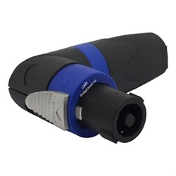 Neutrik NL4FRX кабельный разъём Speakon male 4-контактный угловой - фото 45787