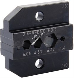 Neutrik DIE-R-BNCX-PDG cменные губки для HX-R-BNC, 1.07 мм, 6.47 мм, 5.00 мм - фото 45828