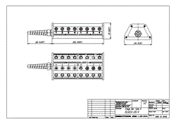 Neutrik NSB2A-20/4 распред. коробка 20 XLR female входов, 4 XLR male выхода, трапецевидная конструкция. - фото 45837
