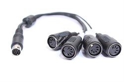 RME BOHDSP9652 MIDI кабель MiniDIN на 4 x MIDI, для HDSP 9652, HDSP MADI, HDSPe MADI, HDSPe RayDAT - фото 45876
