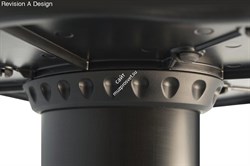Ultimate Support MS-90/36B стойки (пара) для студийных мониторов с кабель-каналами и демпфирующими подкладками , высота 91см, грузоподъемность 34кг, цвет черный - фото 46105
