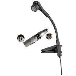 beyerdynamic TG I57 (TG) Конденсаторный микрофон (кардиоидный) для духовых инструментов;  гибкая "гусиная" шея, 4-контактный мини-XLR разъем, в комплекте специальное крепление и мягкий чехол. Версия для поясных передатчиков beyerdynamic серии TG, предусил - фото 47719