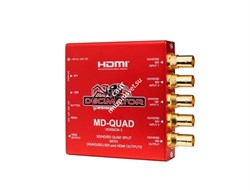 Decimator MD-QUAD v3: 3G/HD/SD-SDI Quad Split Multi-Viewer, 3G/HD/SD-SDI + HDMI Outputs + TPG - фото 55783