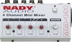 Nady MM-141 MINI MIXER - фото 57143