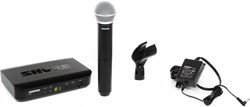 SHURE BLX24E/SM58 K3E 606-630 MHz радиосистема вокальная с капсюлем динамического микрофона SM58 - фото 57468