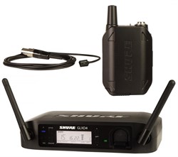 SHURE GLXD14E/93 2.4 GHz цифровая радиосистема с петличным микрофоном WL93 - фото 58274