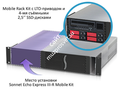 Sonnet Echo Express III-R Thunderbolt 3 Edition - 3-Slot PCIe Card Expansion System, Rackmount - фото 58961