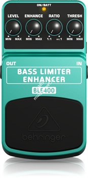 BEHRINGER BASS LIMITER ENHANCER BLE400 педаль для бас-гитары, Limiter/Enhancer - фото 59394