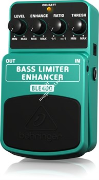 BEHRINGER BASS LIMITER ENHANCER BLE400 педаль для бас-гитары, Limiter/Enhancer - фото 59395