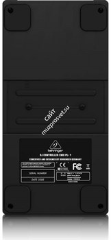 BEHRINGER CMD PL-1 MIDI контроллер в DJ дэки с jog-колесом со встроенным USB хабом на 4 порта, переключателем дэки и регуляторам - фото 59406