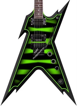 RZR SBB/Dimebag Razorback Slime Bumblebee/Эл. гитара, дека - красное дерево/DEAN - фото 59679