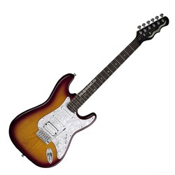 AVLDX TBZ/Электрогитара Avalanche Deluxe; Суперстрат S-S-H; Цвет -Trans Brazilia/DEAN - фото 60180