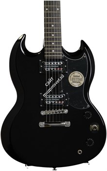 EPIPHONE SG-Special VE Ebony электрогитара, формы SG, цвет черный - фото 60540