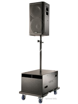 GP212 / Сабвуфер  2х12”;  1100Вт; 40Hz - 100Hz; 135дБ; 381 x 508 x 737 мм, 45.1 кг / QSC - фото 61347