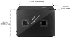 KMT21 I / Активный сабвуфер 21", макс. SPL 136 дБ, 30 –150 Гц, усилитель класса D / K-ARRAY - фото 61553