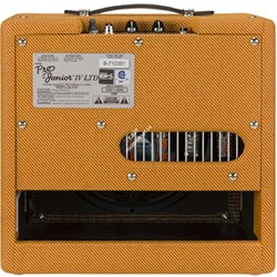 Fender Pro Junior IV, Lacquered Tweed ламповый гитарный комбо 15Вт,2 x EL84, 2 x 12AX7, 1х10'' Jensen P10R - фото 62588