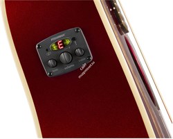 Fender Redondo Player CAR Электроакустическая гитара, цвет красный металлик - фото 62593