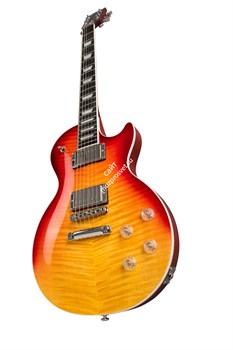 GIBSON 2019 Les Paul High Performance Heritage Cherry Fade электрогитара, цвет вишневый в комплекте кейс - фото 62694