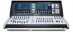 Soundcraft Vi1000 цифровая консоль. 96 вх./24 микс шины моно/стерео, 20 фейдеров 100мм. На борту SpiderCore™ процессор (BSS DPR901ii DEQ, vMIX автомикширование 2 группы по 16 каналов, Lexicon multiFX), 16 аналоговых мик./лин. вх., 16 аналоговых вых. (в т. - фото 63153