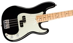 FENDER AM PRO P BASS MN BK бас-гитара American Pro Precision Bass, цвет черный, кленовая накладка грифа - фото 63485