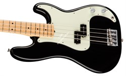 FENDER AM PRO P BASS MN BK бас-гитара American Pro Precision Bass, цвет черный, кленовая накладка грифа - фото 63486