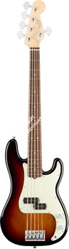 FENDER AM PRO P BASS V RW 3TS бас-гитара American Pro Precision Bass V, 3 цветный санберст, палисандровая накладка грифа - фото 63507