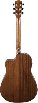 FENDER CD-60SCE ALL MAH электроакустическая гитара, красное дерево, массив, цвет натуральный - фото 63663