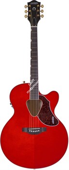 Gretsch G5022CE Rancher™ Jumbo Cutaway Electric, RW F-board, Fishman PU, Savannah Sunset Электроакустическая гитара, цв. красный - фото 63820