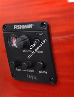 Gretsch G5022CE Rancher™ Jumbo Cutaway Electric, RW F-board, Fishman PU, Savannah Sunset Электроакустическая гитара, цв. красный - фото 63823